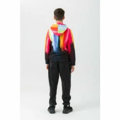 Hype. Red Canvas Script Hoodie -Hype Shop unnamed file 2926