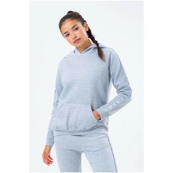 unnamed-file-2935.jpg Hype Grey Tonal Tape Script Logo Pullover Hoodie -Hype Shop unnamed file 2935