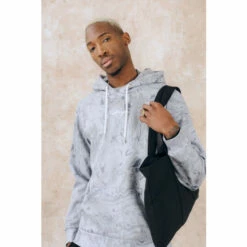 Hype. Mens Grey Mineral Scribble Hoodie -Hype Shop unnamed file 2944