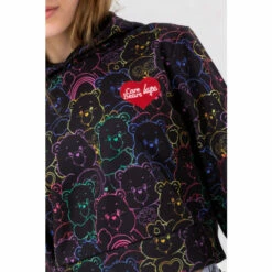 Hype. X Care Bears Girls Black Outline Hoodie -Hype Shop unnamed file 2959