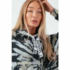 Hype. Black Bleach Hoodie -Hype Shop unnamed file 2989