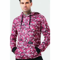 Hype. Pink Hand Floral Hoodie -Hype Shop unnamed file 2998