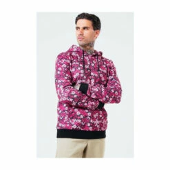 Hype. Pink Hand Floral Hoodie -Hype Shop unnamed file 3001