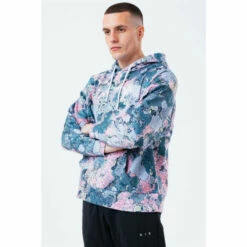 Hype. Blue Pastel Rock Mens Oversized Hoodie