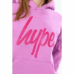 Hype. Purple Glitter Frill Hoodie -Hype Shop unnamed file 3010
