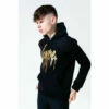 Hype. Kids Black Drips Script Pullover Hoodie 2 Hype. Kids Black Drips Script Pullover Hoodie -Hype Shop unnamed file 3017