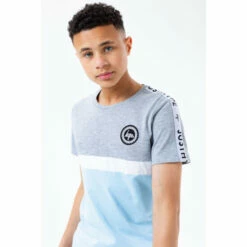 Hype. Blue Taped Kids T-Shirt -Hype Shop unnamed file 304