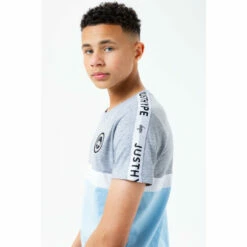 Hype. Blue Taped Kids T-Shirt -Hype Shop unnamed file 305