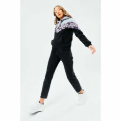 Hype Black Ditsy Daisy Hoodie 4 Hype Black Ditsy Daisy Hoodie -Hype Shop unnamed file 3069