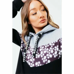 Hype Black Ditsy Daisy Hoodie 6 Hype Black Ditsy Daisy Hoodie -Hype Shop unnamed file 3071
