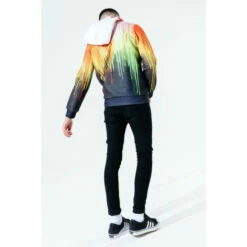 Hype. Kids Multi Rainbow Drips Pullover Hoodie -Hype Shop unnamed file 3111