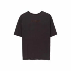 Hype. Wpmens Grey Charcoal Scribble Embroidery Boxy T-Shirt -Hype Shop unnamed file 312