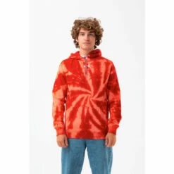 Hype. X KFC Red Tie-Dye Hoodie