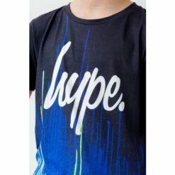 Hype. Black Pacific Drips Script T-Shirt 5 Hype. Black Pacific Drips Script T-Shirt -Hype Shop unnamed file 316