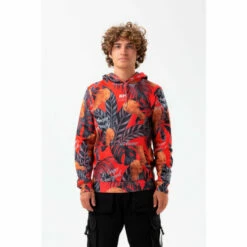 Hype. X KFC Palm Print Black Hoodie