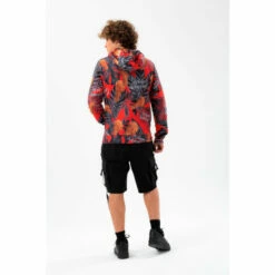 Hype. X KFC Palm Print Black Hoodie -Hype Shop unnamed file 3162