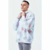 Hype. Blue Watercolour Mens Oversized Hoodie -Hype Shop unnamed file 3164