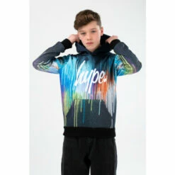 Hype. Boys Multi Drip Hoodie -Hype Shop unnamed file 3205
