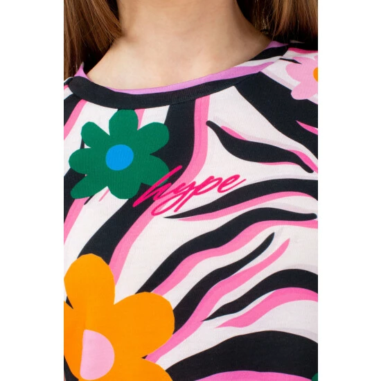 unnamed-file-322.jpg Hype. Girls Pink Zebra Daisy Wave Scribble T-Shirt -Hype Shop unnamed file 322