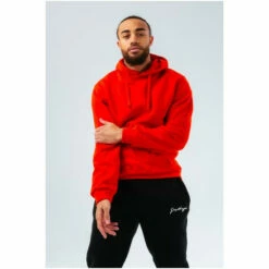 Hype. Unisex Hoodie Red -Hype Shop unnamed file 3233