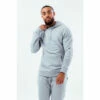 Hype. Grey Marl Scribble Hoodie -Hype Shop unnamed file 3235
