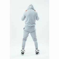 Hype. Grey Marl Scribble Hoodie -Hype Shop unnamed file 3237