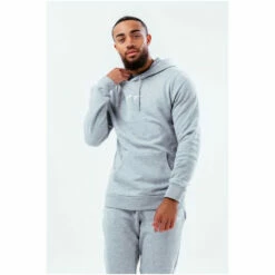 Hype. Grey Marl Scribble Hoodie -Hype Shop unnamed file 3239