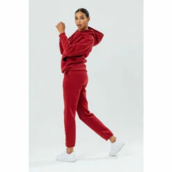 Hype. Red Staple Hoodie -Hype Shop unnamed file 3262