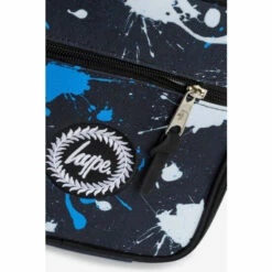 Hype. Black Splatter Lunch Bag -Hype Shop unnamed file 3277