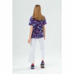 Hype. Purple Funky Zeb-Pard T-Shirt -Hype Shop unnamed file 334