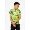 Hype. Boys Lime Green Ink Tie-Dye T-Shirt -Hype Shop unnamed file 337