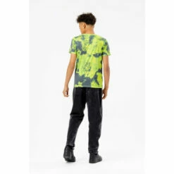 Hype. Boys Lime Green Ink Tie-Dye T-Shirt -Hype Shop unnamed file 339