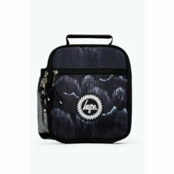 Hype. Black Mono Wave Drip Lunch Box