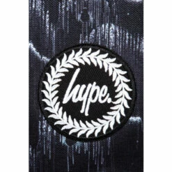 Hype. Black Mono Wave Drip Lunch Box -Hype Shop unnamed file 3463