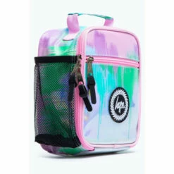 Hype. Pink Drip Holographic Lunch Bag -Hype Shop unnamed file 3500