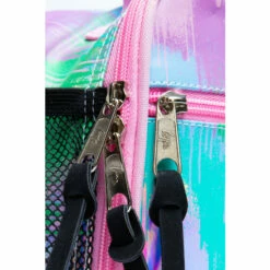 Hype. Pink Drip Holographic Lunch Bag -Hype Shop unnamed file 3501