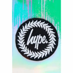 Hype. Pink Drip Holographic Lunch Bag -Hype Shop unnamed file 3502