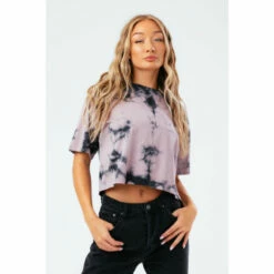 Hype. Black Berry Dye T-Shirt