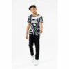 Hype. Boys Black Liquid Wave Script T-Shirt -Hype Shop unnamed file 366
