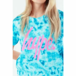 Hype. Older Girls Blue T-Shirts -Hype Shop unnamed file 391