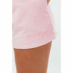 Hype. Pink High Waisted Baggy Jersey Shorts -Hype Shop unnamed file 3960