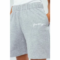 Hype. Grey Reverse Loop Back Shorts -Hype Shop unnamed file 3980