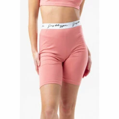 Hype. Womens Pink Rosette Tape Cycling Shorts -Hype Shop unnamed file 4005
