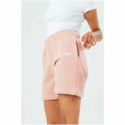 Hype. Pink Reverse Look Back Shorts -Hype Shop unnamed file 4045