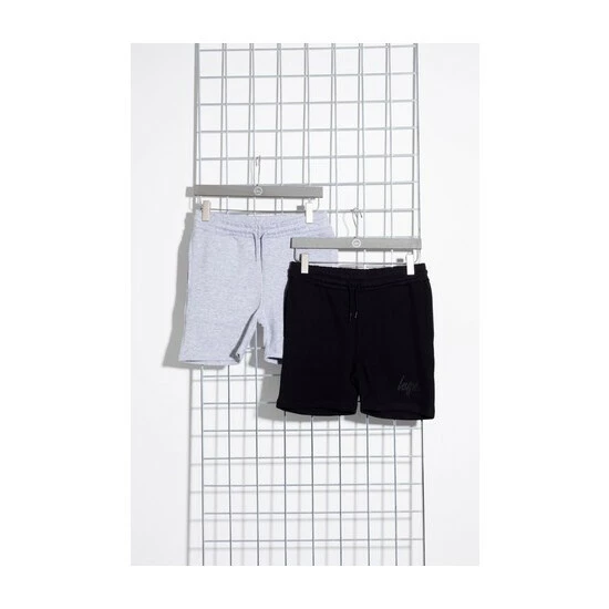unnamed-file-4051.jpg Hype. Black/Grey Two Pack Kids Shorts -Hype Shop unnamed file 4051