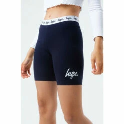 Hype. Blue Kids Navy Cycle Shorts 5 Hype. Blue Kids Navy Cycle Shorts -Hype Shop unnamed file 4055