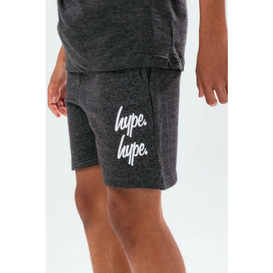 unnamed-file-4062.jpg Hype. Kids Dark Grey Double Logo Script Shorts -Hype Shop unnamed file 4062
