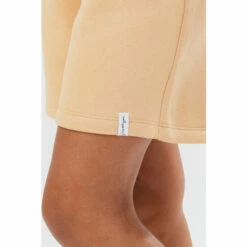 Hype. Hazelnut Brown Label Shorts -Hype Shop unnamed file 4069
