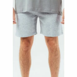 Hype Grey Marl Scribble Shorts