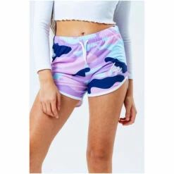 Hype. Girls Runner Shorts Lilac -Hype Shop unnamed file 4091